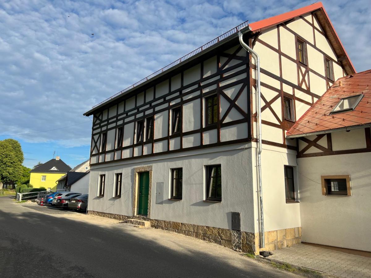 Penzion Na Vyhlídce Hřensko Exterior foto